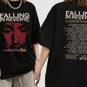 Falling In Reverse The Popular Mons Tour 2023 Double Sides T-shirt 187